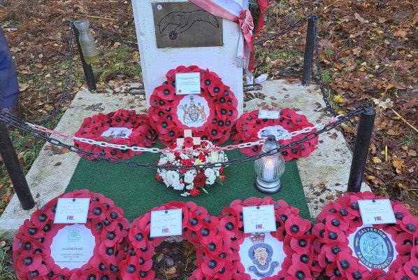 Uniformed Groups, Ex-Service Personnel, and Public Commemorate the 2023 Act of Remembrance for Polish Aircrew
